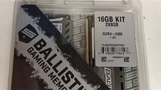 Crucial Ballistix Sport LT 16GB DDR4Kit [upl. by Aneekan]