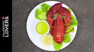 How To Eat Lobster  Fine Dining Lovers by SPellegrino amp Acqua Panna [upl. by Elyse]