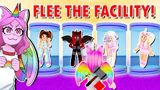 Flee The Facility With SILLY MOODY CUTIE AND SANNA  Roblox [upl. by Swayne]