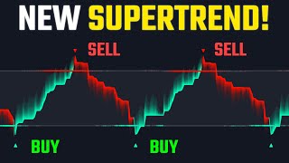 NEW SuperTrend Indicator With INSANE Buy Sell Signals [upl. by Nevart]