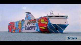 Tirrenia Bithia time lapse arrivano Superman e Supergirl [upl. by Enrico]