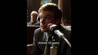 Dexter In Court  Dexter S1E2  shorts [upl. by Paymar]