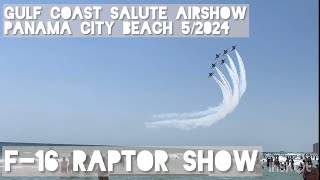 Gulf Coast Salute Airshow Panama City Beach Fl￼ [upl. by Idid]