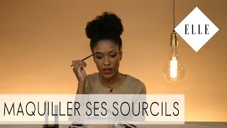 Comment maquiller ses sourcils I ELLE Beauté [upl. by Weisbart]