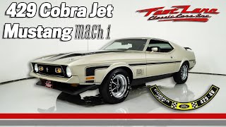 1971 Mustang Mach 1 For Sale at Fast Lane Classic Cars [upl. by Mackenie]