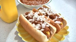 Authentic Greek Hot Dog Sauce Recipe [upl. by Aisela]