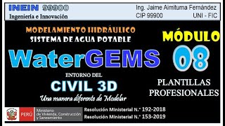 CURSO WaterGEMS  MÓDULO08 [upl. by Siryt]