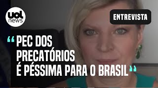 PEC dos Precatórios é para Bolsonaro comprar votos na eleição e enganar os mais pobres diz Joice [upl. by Furtek365]