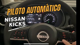 Como utilizar o piloto automático do Nissan Kicks Na prática [upl. by Wiburg989]