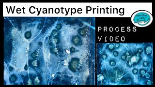 Wet Cyanotype Printing a Process Video [upl. by Jehovah970]