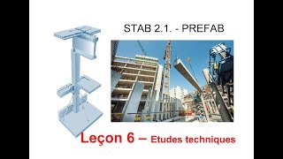 STAB 21  PREFAB  6  Planchers et Toitures préfabriquées  études techniques [upl. by Matilda]