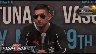 Amir Khan vs Chris Algieri Full Video Post Fight Press Conference highlights [upl. by Nnylecyoj]