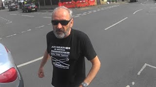 Kingston Cyclist Defends himself with DLock in Road Rage Attack HV02 XZH [upl. by Tfat418]