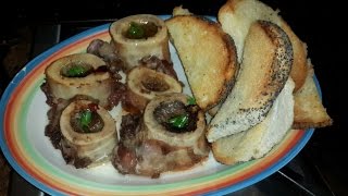 Bone Marrow Recipe  Easy Roasted Bone Marrow [upl. by Yenruoj315]