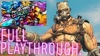 Borderlands 3 Psycho Krieg And The Fantastic Fustercluck Full playthrough DLC [upl. by Ocsecnarf]