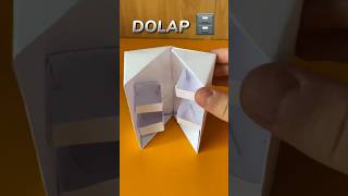 Kağıttan Dolap Yapımı  How to Make Paper Wardrobe shorts [upl. by Eitisahc]