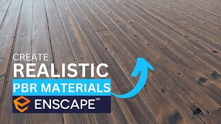 How to create Realistic PBR Materials in Enscape [upl. by Nivk]