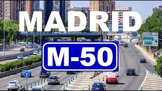 M50 Madrid  Tramo A4 Pinto  A2 Torrejón de Ardoz  Madrid Ring Road M50 East [upl. by Illona773]