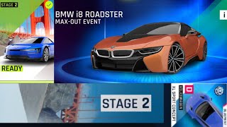 STAGE 2  BMW i8 ROADSTER MAX OUT EVENT  ASPHALT 9 [upl. by Acirderf]