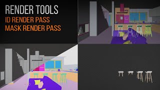 Render Tools  Blender Addon [upl. by Naitsabes]