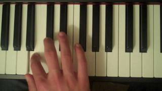 How To Play an A Major Pentatonic Scale on the Piano [upl. by Ednalrim]