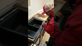 How to Install a Undermount Sink in 10 seconds  Black Mamba FHG [upl. by Karyn]