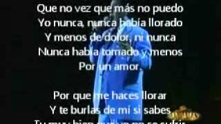 Letra de Porque Me Haces Llorar  Juan Gabriel [upl. by Pease]