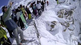 Couloir Poubelle Grand Montet Chamonix [upl. by Kate]