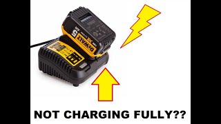 Is your DeWalt FlexVolt Battery Not Charging or holding a state of charge Simple Solution DCB115 [upl. by Brecher532]