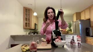 Yonanas Elite Frozen Treat Maker with Recipes on QVC [upl. by Amelus]