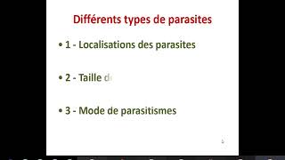 types de parasites [upl. by Anitrak40]