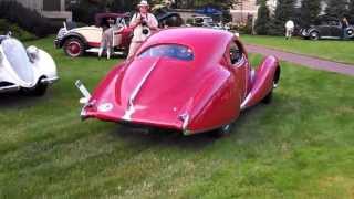 Elegance at Hershey 1937 Talbot Lago T 150c SS Teardrop Coupe [upl. by Carole776]