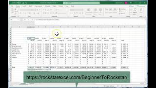 Create an Expense Tracker in Excel in 14 Minutes [upl. by Heriberto]