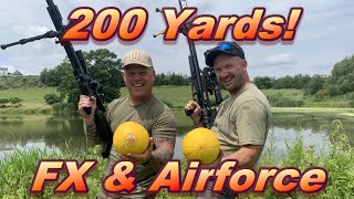 NEW FX Dynamic and Airforce Texan Explode Watermelons at Long Range [upl. by Honora328]