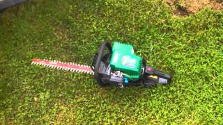 Weedeater hedge trimmer review after first use [upl. by Lehar969]