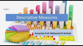 3 Mean  Median  Mode  Range  Variance  Sigma Descriptive Statistics Measures شرح [upl. by Eihcir]