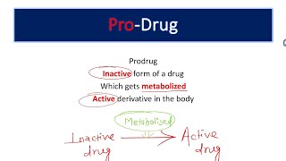 Prodrug  Prodrug pharmacology [upl. by Ahsilac]