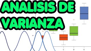 RESOLVIENDO ANALISIS DE VARIANZA ANOVA CON EXCEL  SUPER RAPIDO Y BIEN EXPLICADO [upl. by Hunley337]