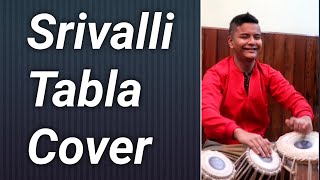 Pushpa Srivalli Tabla Cover By Bikhyat Hyoju  Allu Arjun Rashmika Mandanna  Javed Ali [upl. by Eikcin]