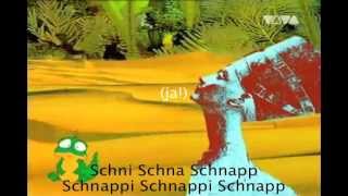 Schnappi The Little Crocodile  German Lyrics [upl. by Alodee309]