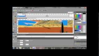 Vectorian Giotto tutorial demo  creating cartoon effects  free 2d animation [upl. by Aroz]