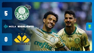 ESTÊVÃO E FELIPE ANDERSON PER LA MANITA PALMEIRAS  PALMEIRASCRICIUMA 50  BRASILEIRAO  MOLA TV [upl. by Ocram]