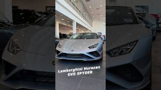 Used 2021 Lamborghini Huracan EVO SPYDER For Sale [upl. by Feodore]