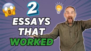 I Analyze Two Successful College Essays [upl. by Gnoz]