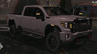 GMC SIERRA 2500 2021 GTASA [upl. by Nemzzaj]