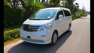 Toyota Alphard 2002 model in pearl colour now available at harab motors tz [upl. by Nahsrad758]