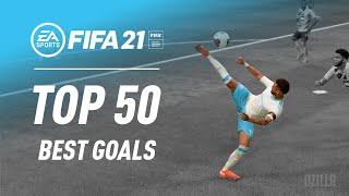 FIFA 21  TOP 50 BEST SKILL GOALS  2020 [upl. by Nalyak79]