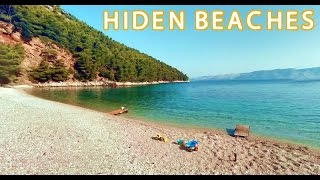 Hidden Beaches in Croatia  top 10 [upl. by Eyar]