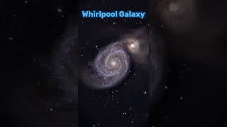 Whirlpool Galaxy  astronomy space [upl. by Onoitna]