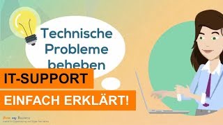 Was ist ITSupport Einfach erklärt 1Level  2ndLevel  3rdLevel Support [upl. by Toile127]